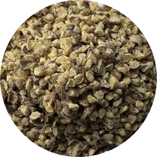 Pfeffer weiß, geschrotet