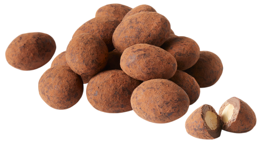 Trüffelmandeln mit Vollmilchschokolade