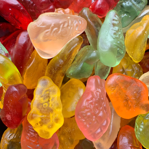 Bunte Früchtchen zuckerfrei