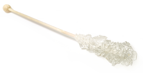 Zuckerstick 16,5 cm weiß einzeln verpackt