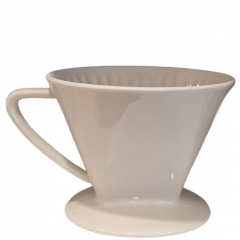 Kaffeefilter Else Keramik, weiß- Größe XL