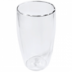 Glas-Teebecher 0,45 l - doppelwandig