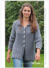 Die mausgraue Flauschjacke